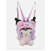 Λούτρινη παιδική τσάντα Πλάτης Sanrio Kuromi Hello Kitty 10291 Μωβ