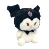 Λούτρινο Sanrio Kuromi Hello Kitty 20cm 1440-1360-4 Μαύρο