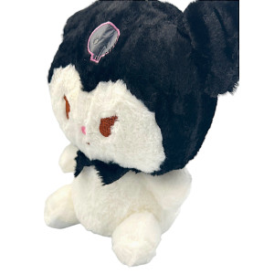 Λούτρινο Sanrio Kuromi Hello Kitty 20cm 1440-1360-4 Μαύρο