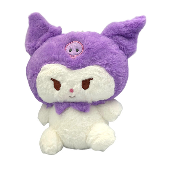 Λούτρινο Sanrio Kuromi Hello Kitty 20cm 1440-1360-5 Μωβ