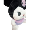 Λούτρινο Sanrio Kuromi Hello Kitty 50cm 1440-215-1 Μωβ