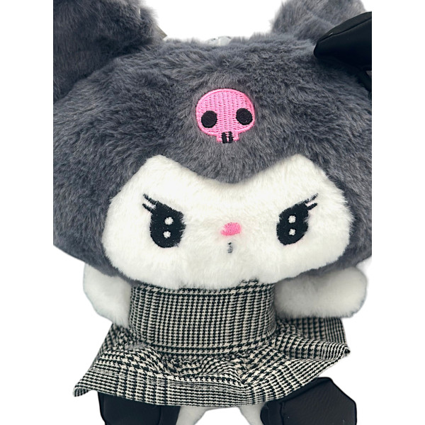 Λούτρινο Sanrio Kuromi Hello Kitty 20cm 1440-217-1 Γκρι