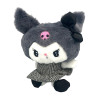 Λούτρινο Sanrio Kuromi Hello Kitty 20cm 1440-217-1 Γκρι