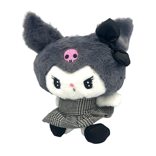 Λούτρινο Sanrio Kuromi Hello Kitty 20cm 1440-217-1 Γκρι