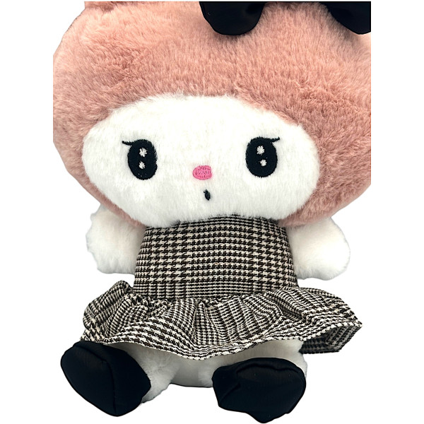 Λούτρινο Sanrio Kuromi Hello Kitty 20cm 1440-217-2 Ροζ