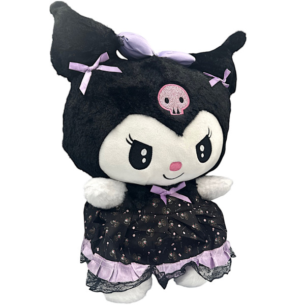 Λούτρινο Sanrio Kuromi Hello Kitty 50cm 1440-270 Μαύρο