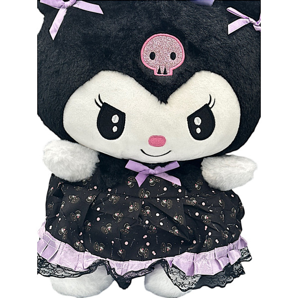 Λούτρινο Sanrio Kuromi Hello Kitty 50cm 1440-270 Μαύρο