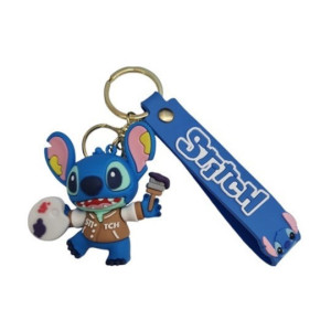 Κρεμαστό Μπρελόκ  Lilo & Stitch 3D Rubber Keychain  Painter Από Pvc 15436-10