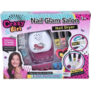 Nail Dryer - Nail Glam Salon 18284A Τρελό Κορίτσι