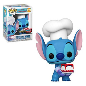 Pop Disney Lilo & Stitch 3,75 Inch Action Figure Exclusive - Stitch as Baker #978 Μπλε