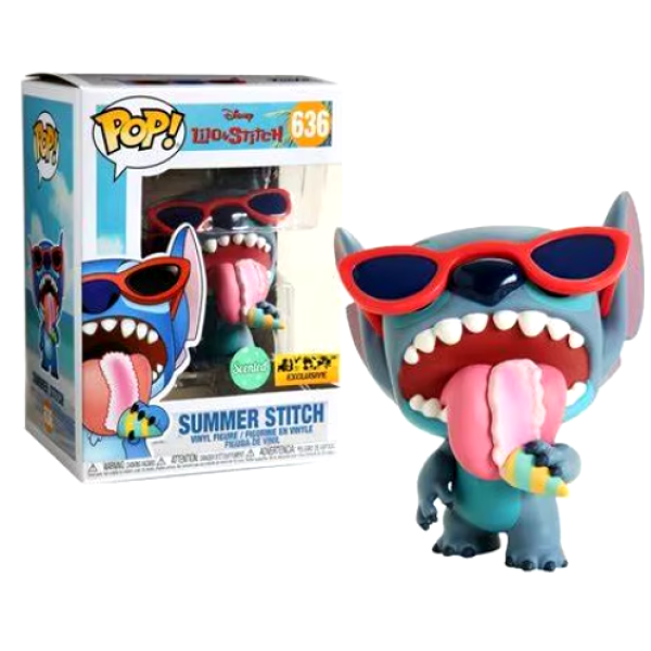 Funko POP! Scented Summer Stitch Disney Lilo & Stitch #636 Μπλε