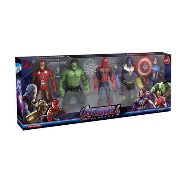 Marvel Avengers Titan Heroes Series Multipack Collection 5τεμ για 4+ Ετών 30εκ 2105