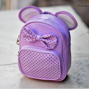 CHILDREN'S BACKPACK MOUSE MOHICANS 2122.PURPLE