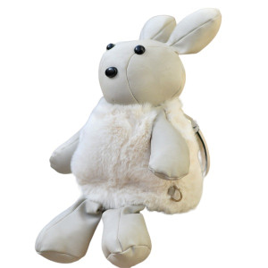 CHILDREN'S BACKPACK BUNNY FOR GIRL MOHICANS 2219.BEIGE
