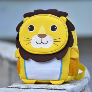 CHILDREN'S BACKPACK LION MOHICANS 2224.YELLOW