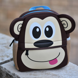 CHILDREN'S BACKPACK MONKEY MOHICANS 2226.BROWN