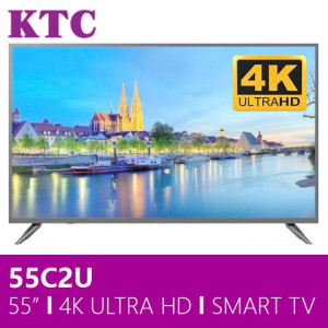 Smart TV 55" KTC 55GFUDVB 4K Ultra HD Μαύρο