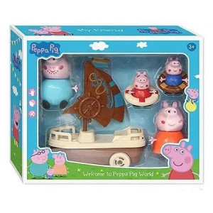 Παιχνίδι Μινιατούρα Peppa Pig Family sailing για 3+ Ετών 552-9