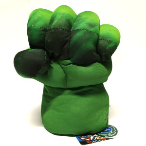 Λούτρινο γάντι με ήρωα Mix Hulk Marvel 27cm 7127546LBD
