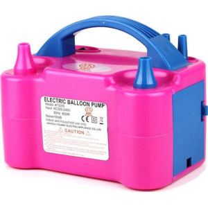 Φορητή Ηλεκτρική Τρόμπα για Μπαλόνια 73005 Ροζ