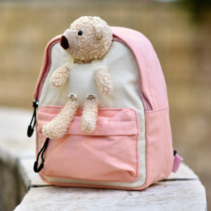 CHILDREN'S BACKPACK LITTLE BEAR MOHICANS 8228W616.PINK 