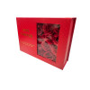 Μπουκέτο από Τεχνητά Λουλούδια Τριαντάφυλλο σε Κουτί 82302-1 Κόκκινο 