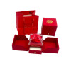 Κουτί με Τριαντάφυλλο Κόκκινο σε Θήκη Κοσμήματος Αγ Βαλεντίνου 82307-2 Κόκκινο