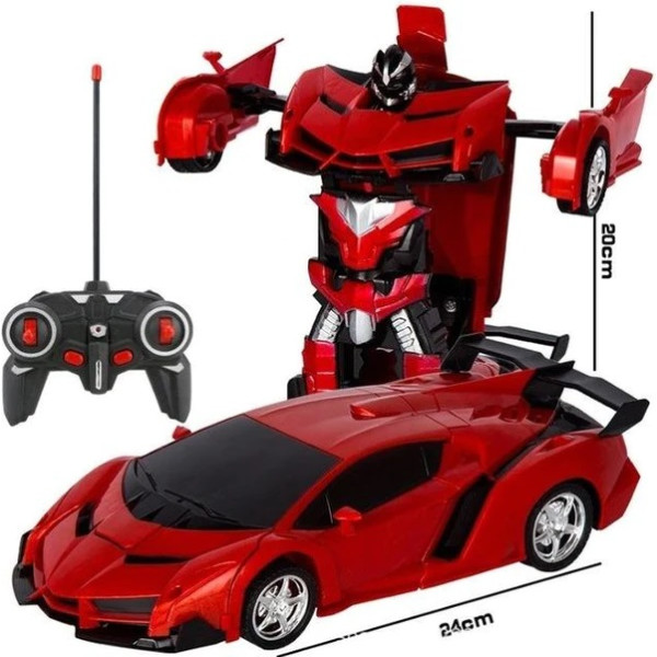 Autobots Τηλεκατευθυνόμενο Αυτοκίνητο Transformers +6 922-2 Κόκκινο