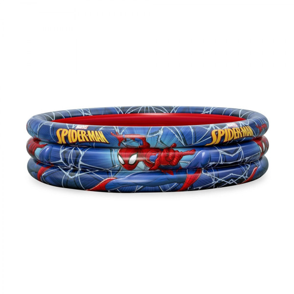 Bestway Spiderman 98018 Παιδική Πισίνα Φουσκωτή 122x122x30cm