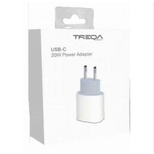 TREQA Type-C Wall Adapter CH-9020 20W Λευκό