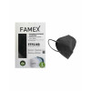 Famex Μάσκα Προστασίας FFP2 Particle Filtering Half NR σε Μαύρο χρώμα 10τμχ