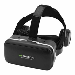 Shinecon G04BC VR Headset για Κινητά από 4.7" έως 6.3" Μαύρο