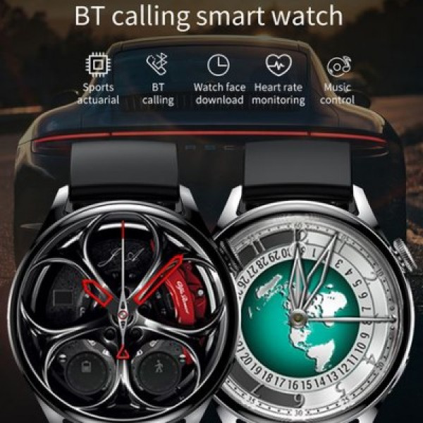 SMARTWATCH OEM GT5 ΜΕ ΠΑΛΜΟΓΡΑΦΟ GT5.ΑΣΗΜΙ