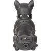 H-M10 Bulldog Head Rotatable Ηχείο Bluetooth 5W με Διάρκεια Μπαταρίας έως 6 ώρες 20 cm Μαύρο