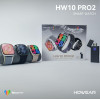 Howear HW 10 Pro 2 Smart Watch Οθόνη AMOLED 2,10 ιντσών Δώρο 3 λουράκια 1 αναπτήρα Ασημί