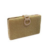 Γυναικεία τσάντα Φάκελος clutch JKL-11 Χρυσός