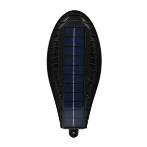 Ηλιακό Φωτιστικό Δρόμου με ανιχνευτή κίνησης και τελεχειριστήριο 10W  JT-XBJ Μαύρο