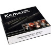 Kemei Κωνικό Ψαλίδι Μαλλιών για Μπούκλες 59W KM-4083 Μαύρο