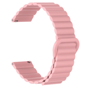 Λουράκι Σιλικόνης για Apple Watch Κούμπωμα Μαγνητικό 42/44/45/49mm M00-12 Ροζ