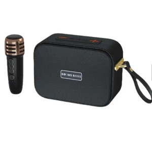 Booms Bass M2101 Ηχείο Bluetooth με Ραδιόφωνο και Διάρκεια Μπαταρίας έως 5 ώρες Μαύρο