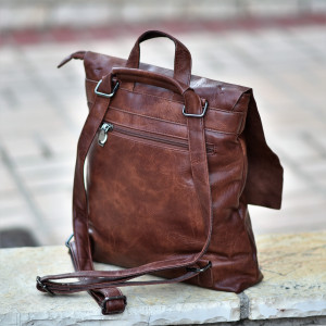 BAG BACKPACK MOHICANS PB-717-5.BROWN