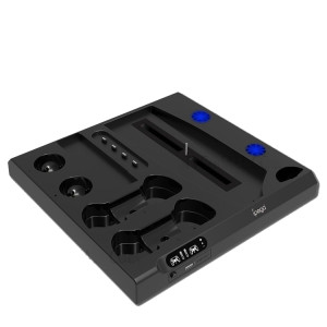 PS5 iPega 9-in-1 Multi-Functional Controller Charger P5028 Λευκό Μαύρο