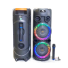 Σύστημα Karaoke bluetooth με μικρόφωνo και τηλεχειριστήριο Kimiso QS-4225 μαύρο