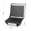 Raf Τοστιέρα – grill 2000W  R.2684 Inox