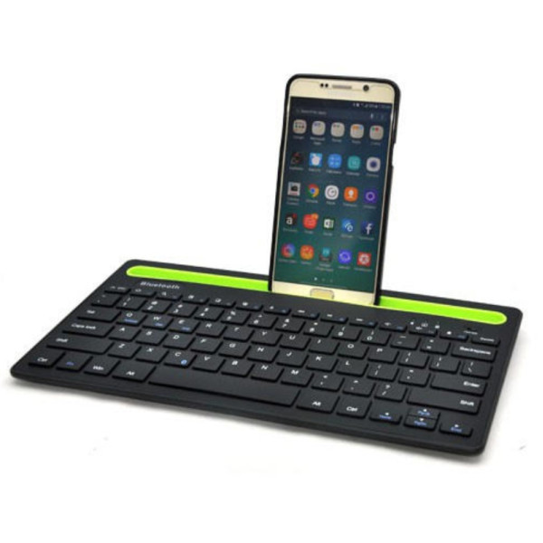 Ασύρματο Bluetooth Πληκτρολόγιο για Tablet και Smartfhone Αγγλικό US RF-2012 Μαύρο