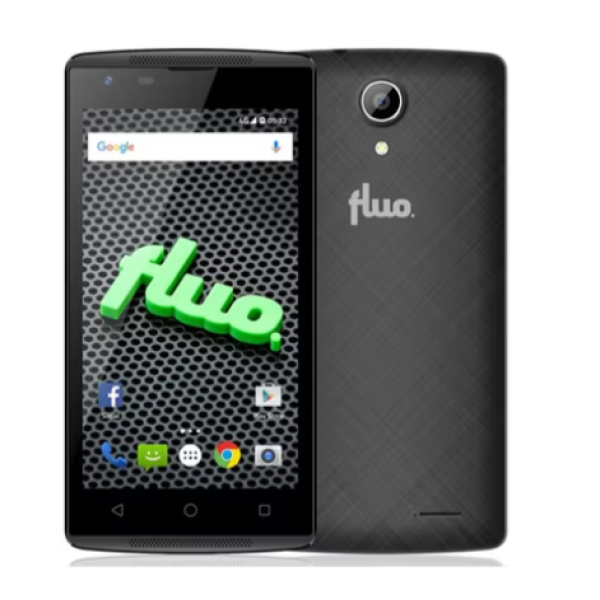 Fluo Black  Dual SIM {2GB/8GB) Μαύρο
