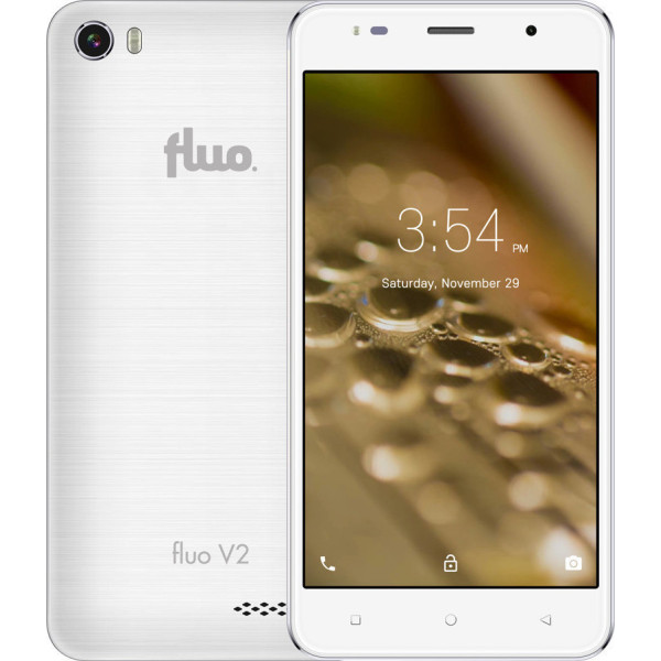 Fluo V2 Dual SIM (8GB) Λευκό