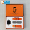 S9 Ultra Smartwatch Ultra Series 8 Ανδρικά Γυναικεία Smartwatch Bluetooth Κλήση ασύρματης φόρτισης Αδιάβροχο έξυπνο ρολόι πορτοκαλί