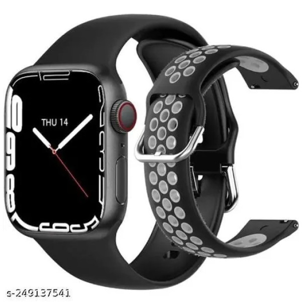 SMARTWATCH + BLUETOOTH HANDSFREE ΔΩΡΟ + 2 ΛΟΥΡΑΚΙΑ T55 PRO MAX ΜΑΥΡΟ