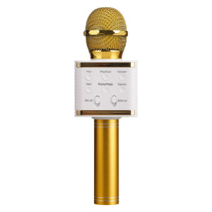 Ασύρματο Μικρόφωνο Karaoke V7 Χρυσό 